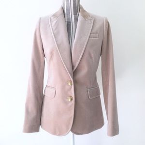 J. Crew Velvet Blazer